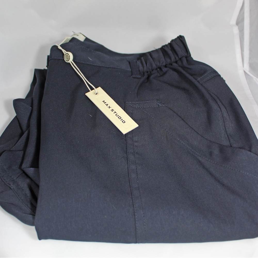 Max Studio Men's Dark Blue Chinos